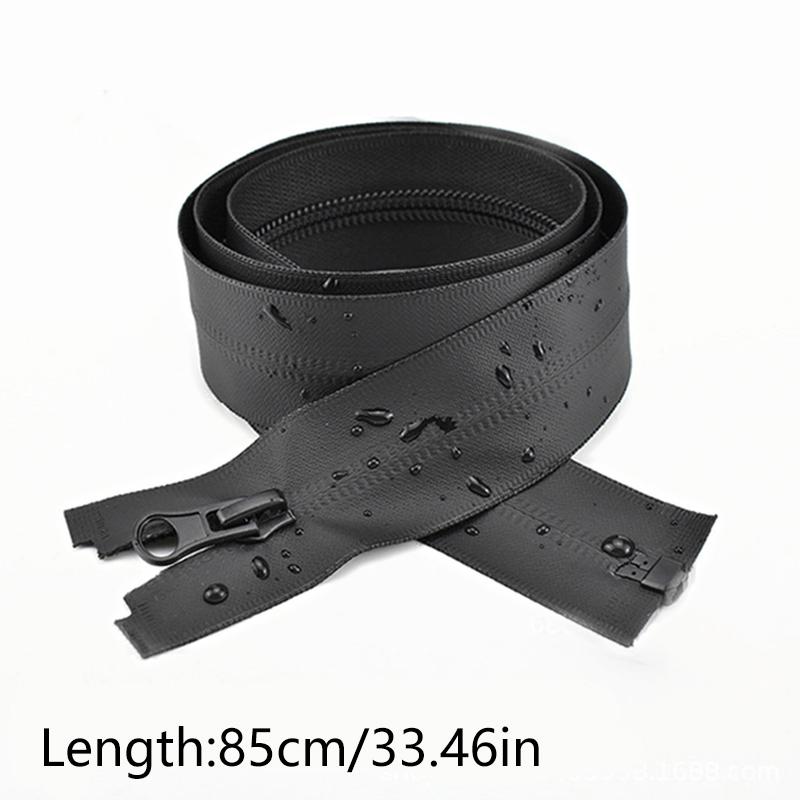 1PC Accesorii pentru îmbrăcăminte cu fermoar invizibil cu capăt deschis pentru jachetă de exterior 5# Kit de reparare a fermoarului impermeabil