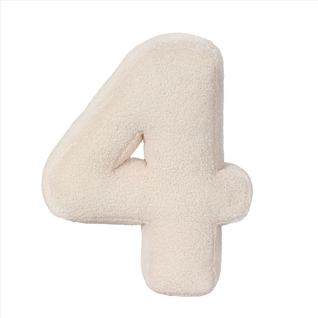 Plush Abc Alphabet Pillow For Children With Sheep Wool Fabric And Soft Support