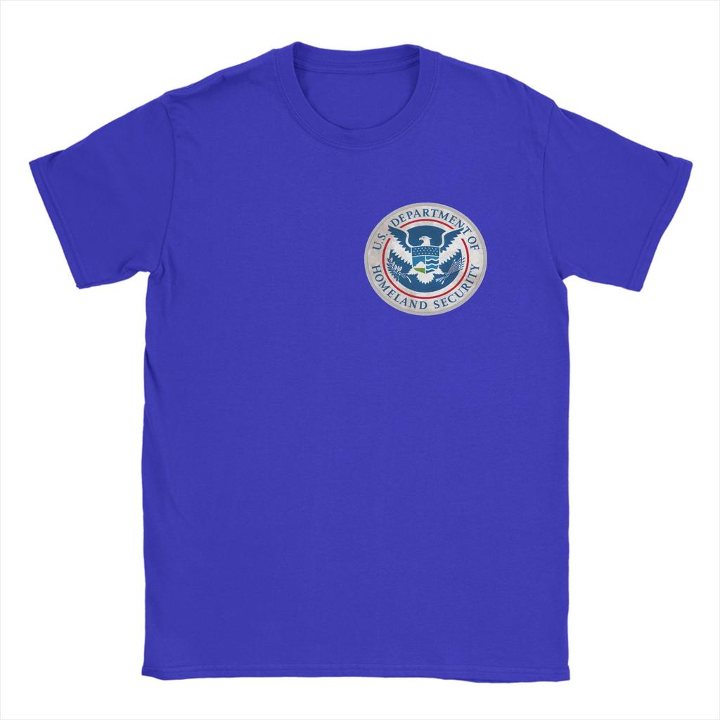 Harajuku TShirt Summer Ice Immigration Logo United States Immigration and Customs EnforceUnisext Hip Hop T Shirts Cotton Tee Shirt