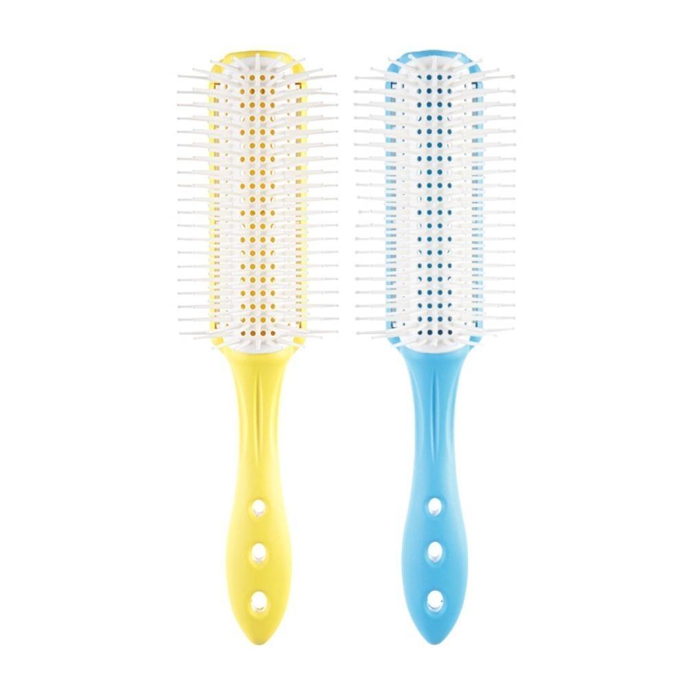 Handle Hollow Air Comb Anti Static Hollow Hair Brush Hair Care Portable Comb Women