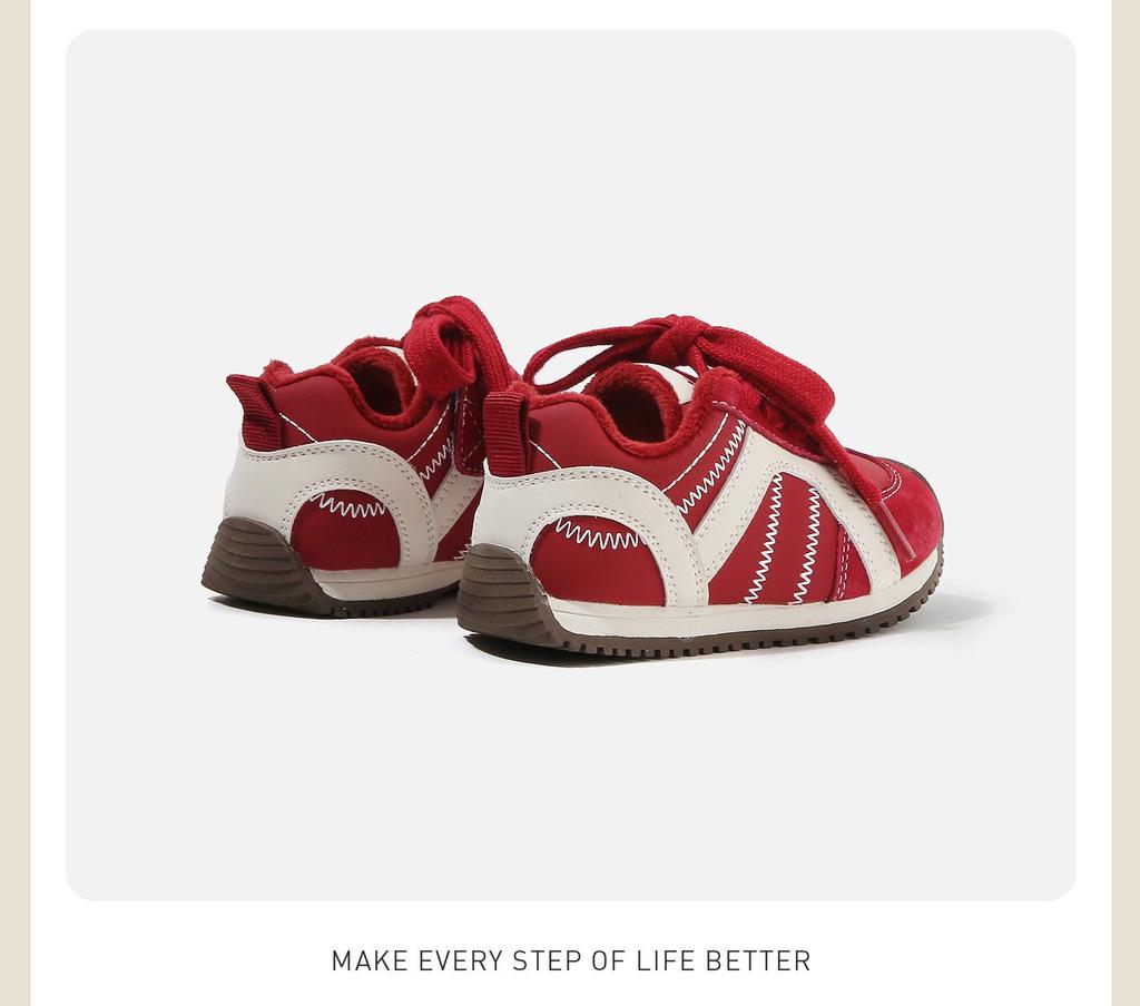 Zimowe buty niemowlęce z miękką podeszwą - Wyściełane aksamitem, Unisex, Styl codzienny i sportowy