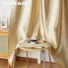 1 rideau double couche occultant et transparent de luxe européen NAPEARL pour chambre à coucher, salon, décoration de la maison