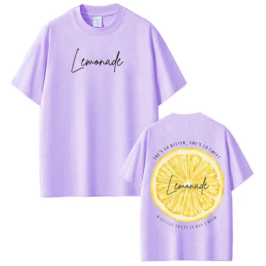 Rapper Louis Tomlinson Lemonade Grafiche Moda Maglietta Uomo Donna Hiphop T-shirt Manica Corta Ampia Casual Alta Qualità Magliette