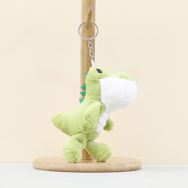 Plush Cartoon Crocodile Keychain Charm Keyring Children Bag Decoration Doll Gift