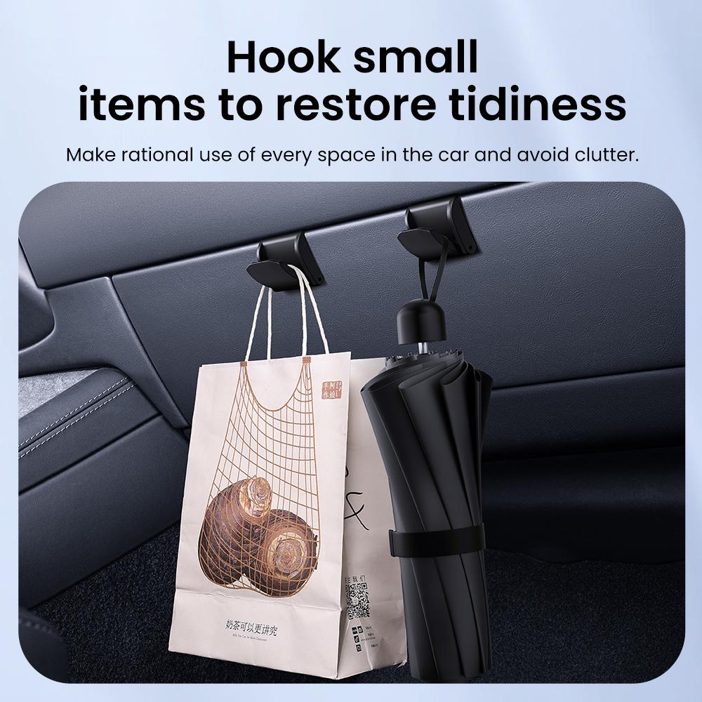 YZ For Tesla Model 3 Highland Concealed Glove Box Hook Holder Umbrella Bag Storage Holde Interior Modification Accessories