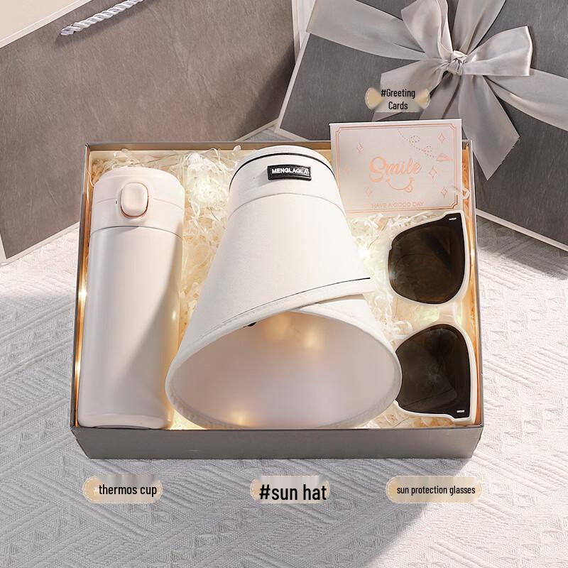 A1 Cooling Travel Gift Set 20 Thermos + Sun Hat + Sunglasses