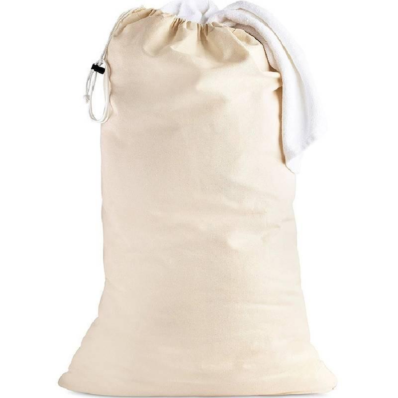 

Laundry Cotton Canvas Bag For Bedroom Storage Modern Design Home Durability