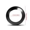 Car Steering Wheel Emblem Decor Trim Fit for 2011-2016 VW Volkswagen Golf 6 Golf 7 POLO CC Tiguan PASSAT TOURAN Scirocco BEETLE