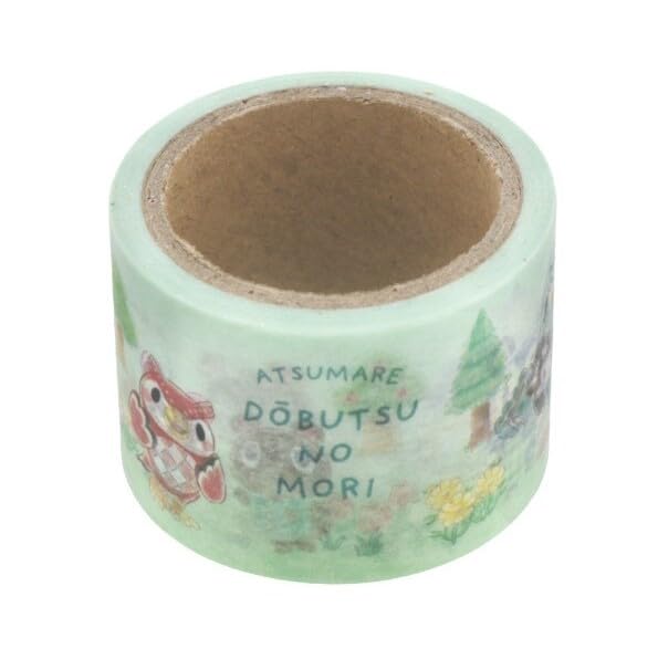 

Sunstar Stationery Животное New Horizons Маскирующая 3см 1 штука Лента для кроссинга, Широкая, (зеленый) зелёный