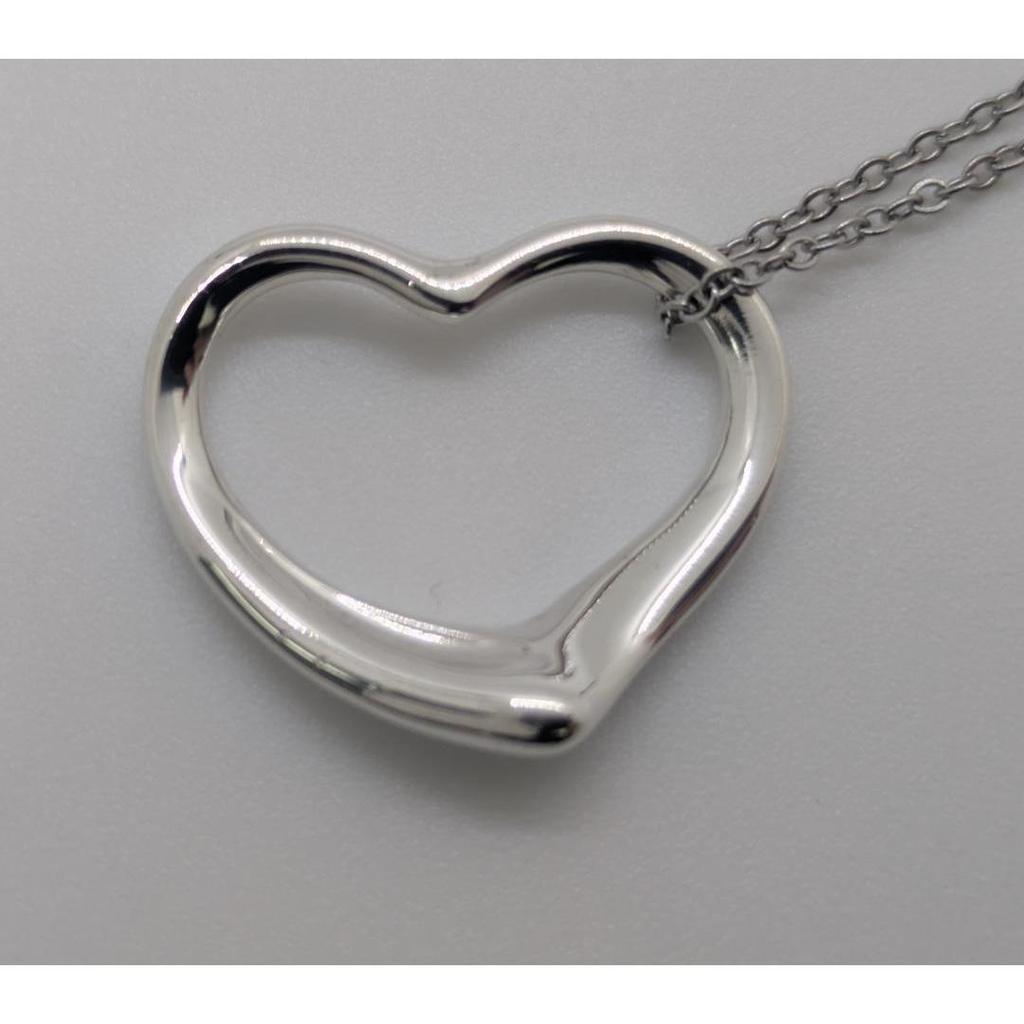 Tiffany Open Heart Necklace SV925 External Chain