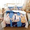 Fashion 3D Print Anime Blue Lock Comfortable Duvet Quilt Cover Pillowcase Bedding Set Children Bedroom Decoration Home Textile