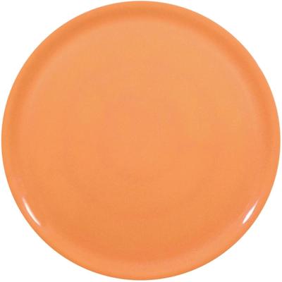 Plato especial para pizza de porcelana, naranja, diámetro 31 cm, juego de 6