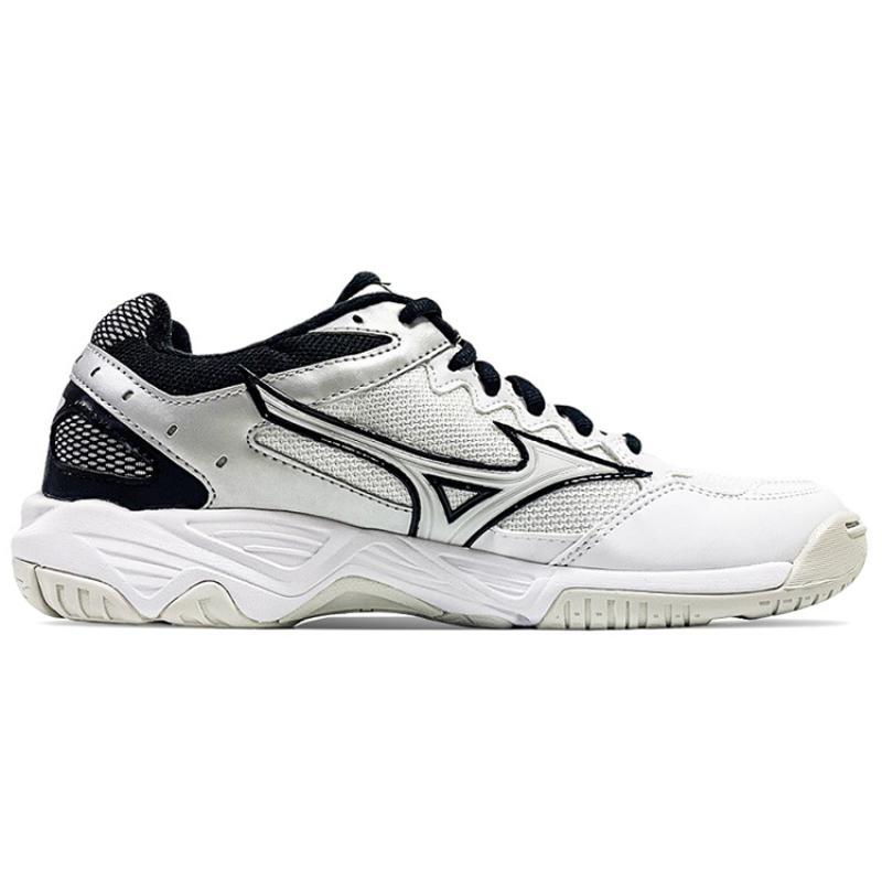 Mizuno Training Shoes Unisex Low top White Gray Silver Sneakers V1GA216109