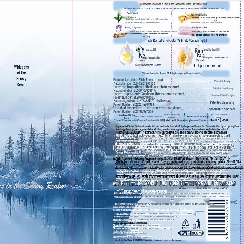 FIVERAMS Scented Body Wash