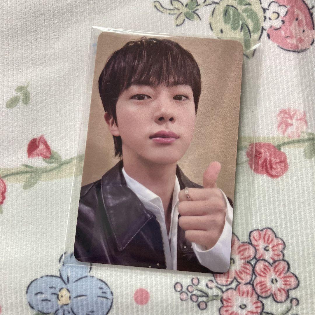 

[ИСПОЛЬЗОВАННЫЙ] BTS HAPPY weverse JIN Jin Бонусная коллекционная карточка Bangtan Boys