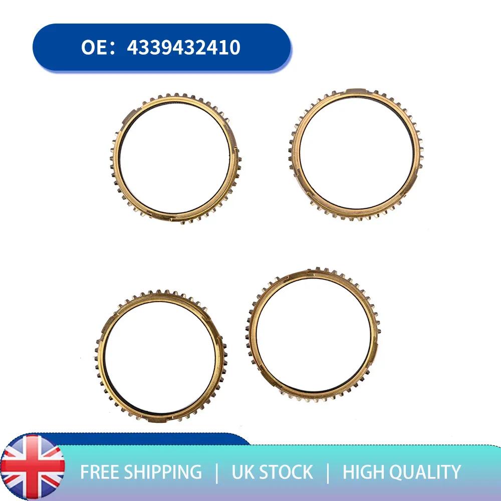 4PCS Gearbox Synchro Rings For Hyundai Tucson IX35 Transmission Synchronizing Ring Replacement Part 4339432410 4339432410FFF