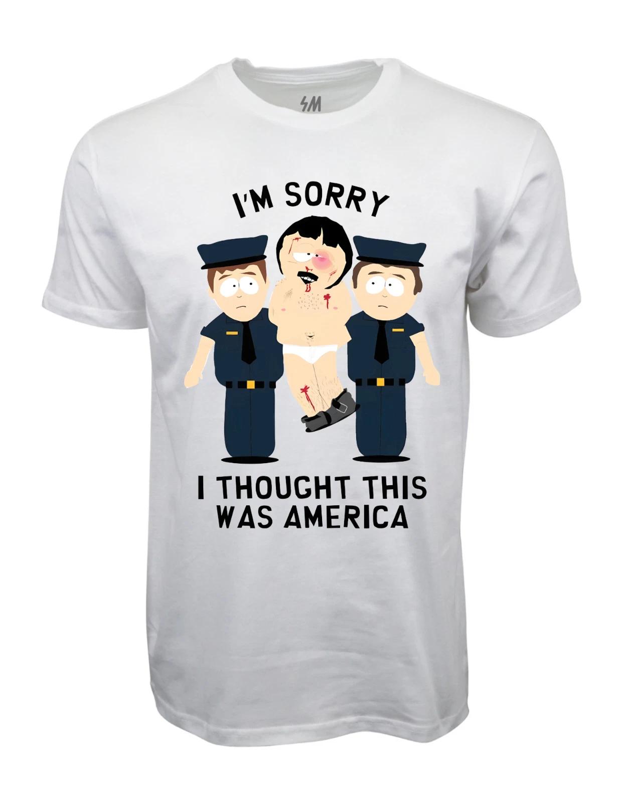 Unisex Adult Casual Graphic I AM SORRY I THOUGHT THIS WAS AMERICA G... XXXL