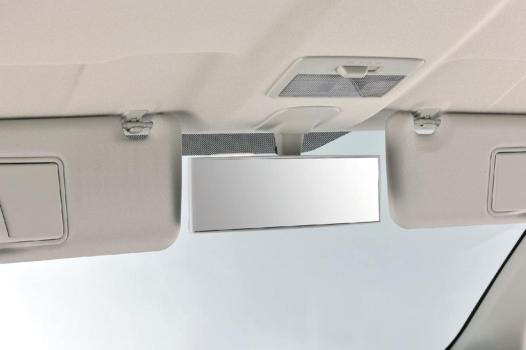 Carmate Car Rearview Gently for Light M34 Mirror, 3000R, Curved, 240mm, Vehicles, Beige,