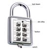 Durable Zinc Alloy Combination Password Code For Luggage Suitcase Number Locks Password Lock Smart Lock Padlock