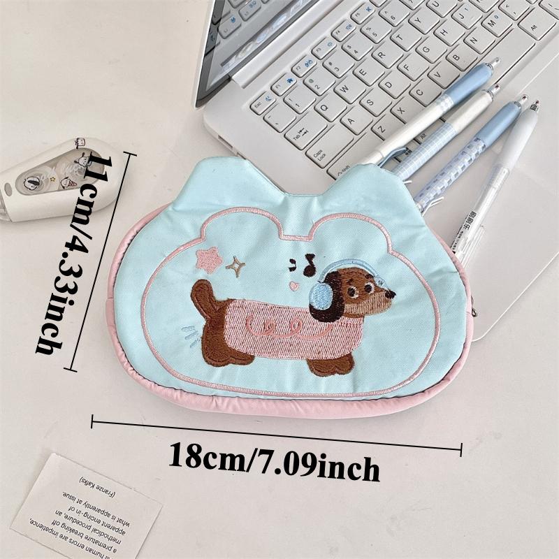 

Colorful Rainbow Puppy Storage Bags Cute Cat Makeup Bags for Girls Multifunctional Home Storage Kawaii Kids Gifts Wholesales