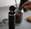 Yaxell Coffee Grinder for 81077 Beginners, Manual, Outdoor, Beginner's, Black,
