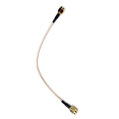 RG316 Fio Jumper 10cm a 50cm SMA Macho para SMA Macho RF Cabos Coaxiais Conectores Jack Terminais de Fios de Cabo