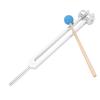 68.05Hz Tuning Fork Massage Therapy Stress Relieve Tuning Fork with Wooden Hammer