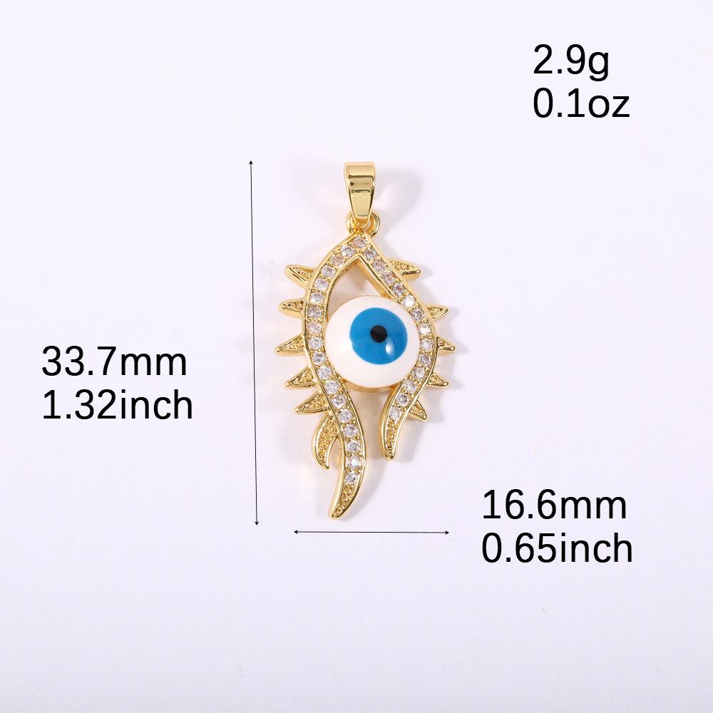 French Retro High-End Copper Gold Plated Necklace with Micro-Inlaid Zircon Pendant