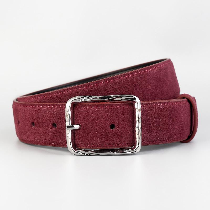 Minimalist Leather Waist Belt For Women With Zinc Alloy Buckle For Business And Casual Style