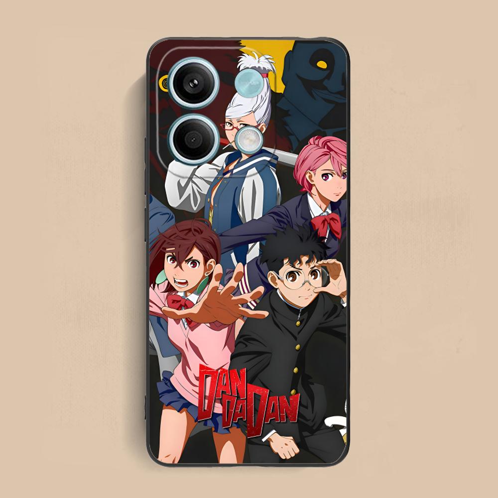 Anime Dandadan Mobile Phone Case for Xiaomi Redmi Note 14 13 12 11 A5 3 2 1 Pro Plus 4G 5G Colour Printing Pretty Cover Luxury