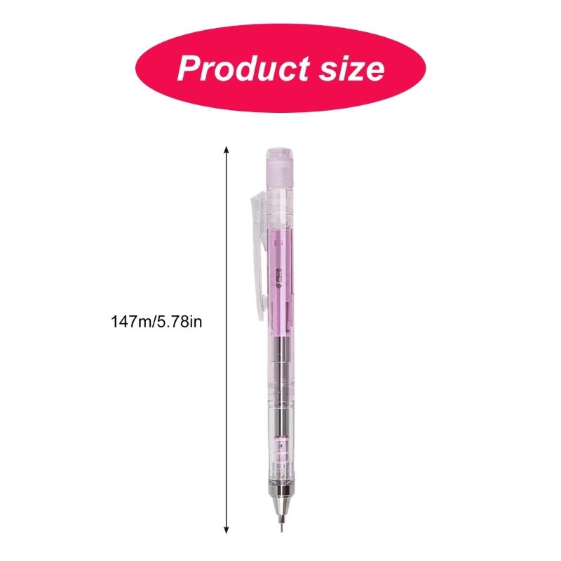 0.5mm Mechanical Pencils Drawing Pencils Automatic Pencil with Eraser Easy to Use For Writing And Sketching