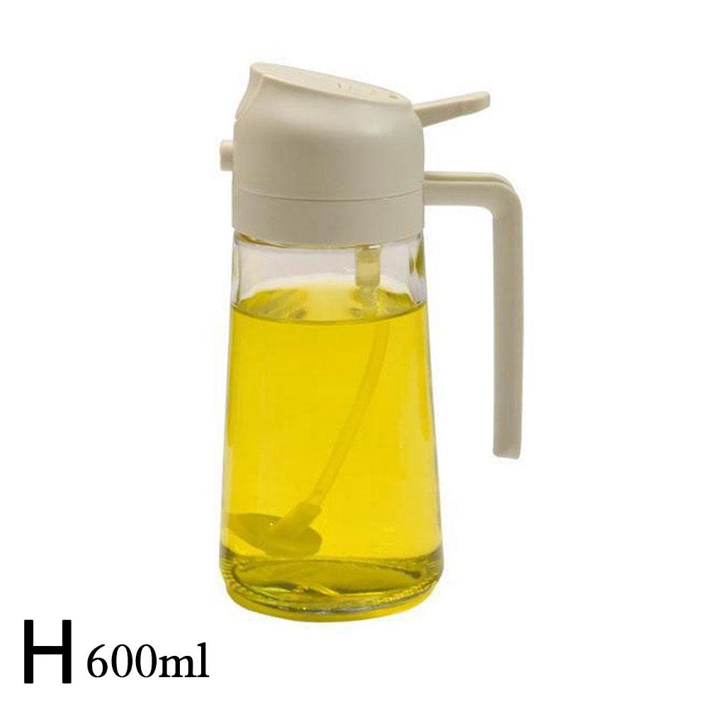 500/600ml Ölsprühflasche Küche Kochen Olivenölspender Für Küche BBQ Camping Olivenölzerstäuber Kochen