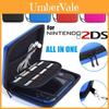 Bolsa de Transporte Eva Para Nintendo 2ds Com Divisória Interna Para Proteção Do Console De Jogo
