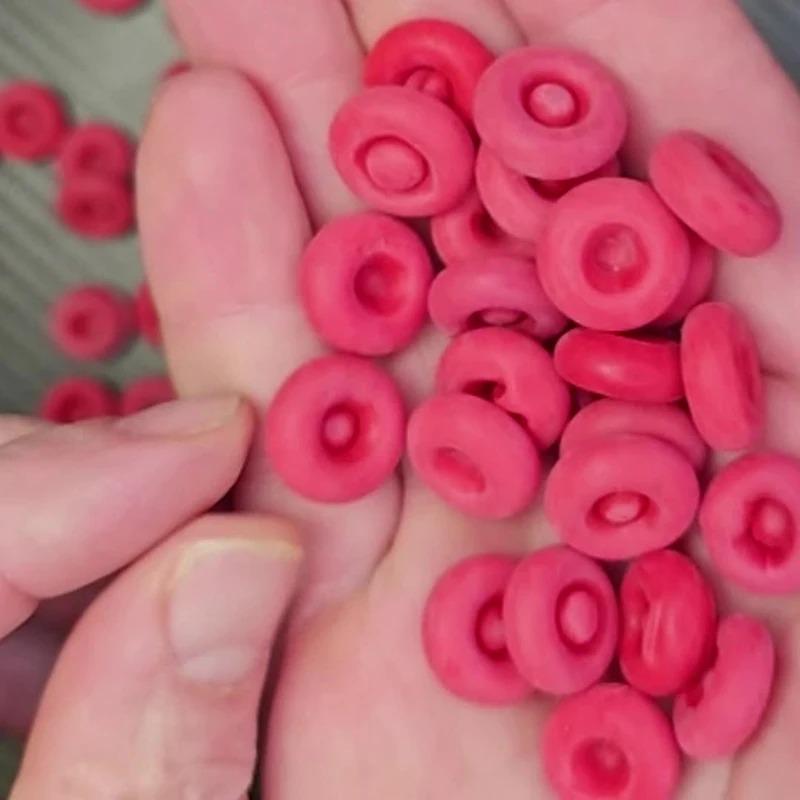 

10-100 шт. Колпачки для носиков пистолета для герметика, красные, для сохранения герметика, крышки для туб, для запечатывания, сохранения, финишной обработки, строительные инструменты 1pcs