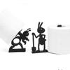 Creative Ants Shaped Toilet Roll Holder Easy Installation Paper Dispenser For Modern Space Household Storage Organizer