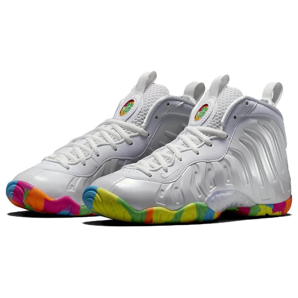 Nike Air Foamposite One White Fruity Pebbles 2015 GS 644791-100