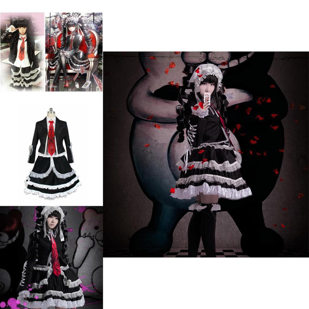 High-quality Danganronpa Celestia Ludenberg Costume Suit For Women Perfect For Halloween