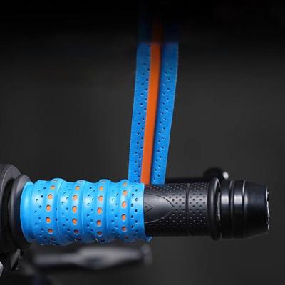 Ant-Slip Motorcycle Handlebar Tape Road Bike Bar Tape Pu Bike Handlebar Tape Soft Anti-Vibration Tape Bicycle Protection Straps