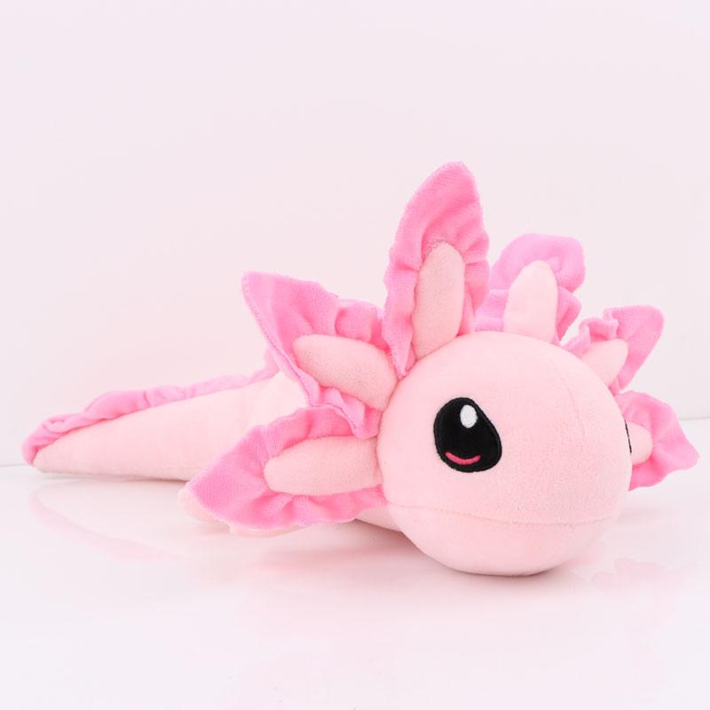 

45cm Kawaii Axolotl Plush Toy Soft Stuffed Plushie Doll Cartoon Character Toys Kids Baby Chlidren Christmas Gift Axolotl Plush розовый