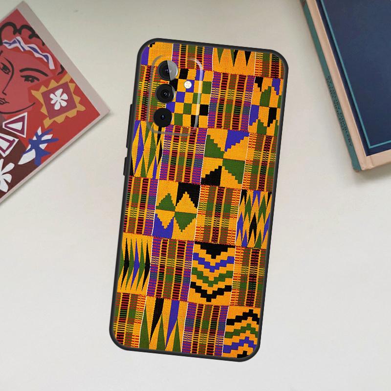 African Wax Fabric Case For Samsung Galaxy A34 A54 A14 A56 A52 A53 A16 A26 A36 A55 A35 A15 A32 A12 A33 A13 A17