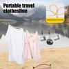 Yousheng 10M Portable Retractable Clothesline with Buckles Clips Heavy Duty Retracting Laundry Rope Bathroom Laundry Room Indoor Outdoor