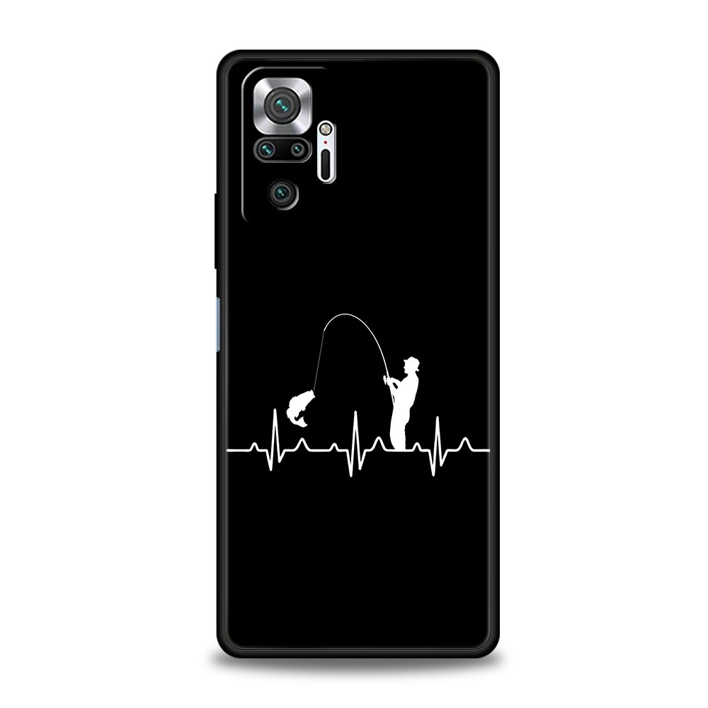 

Carp Fishing Fish Phone Case For Xiaomi Redmi Note 14 13 12 5G 9S 9 10 11 Pro Plus 9T 14C 13C 12C 10C 9C 9A Soft Silicone Cover Redmi Note 14Pro