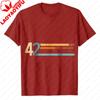 42 La Réponse à la Vie l'Univers et Tout T-shirt Rayé Rétro Guide du Voyageur Galactique T-shirt Graphique Polyvalent