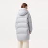 Tanboer Women's Mid-Length Down Jacket with Detachable Hood