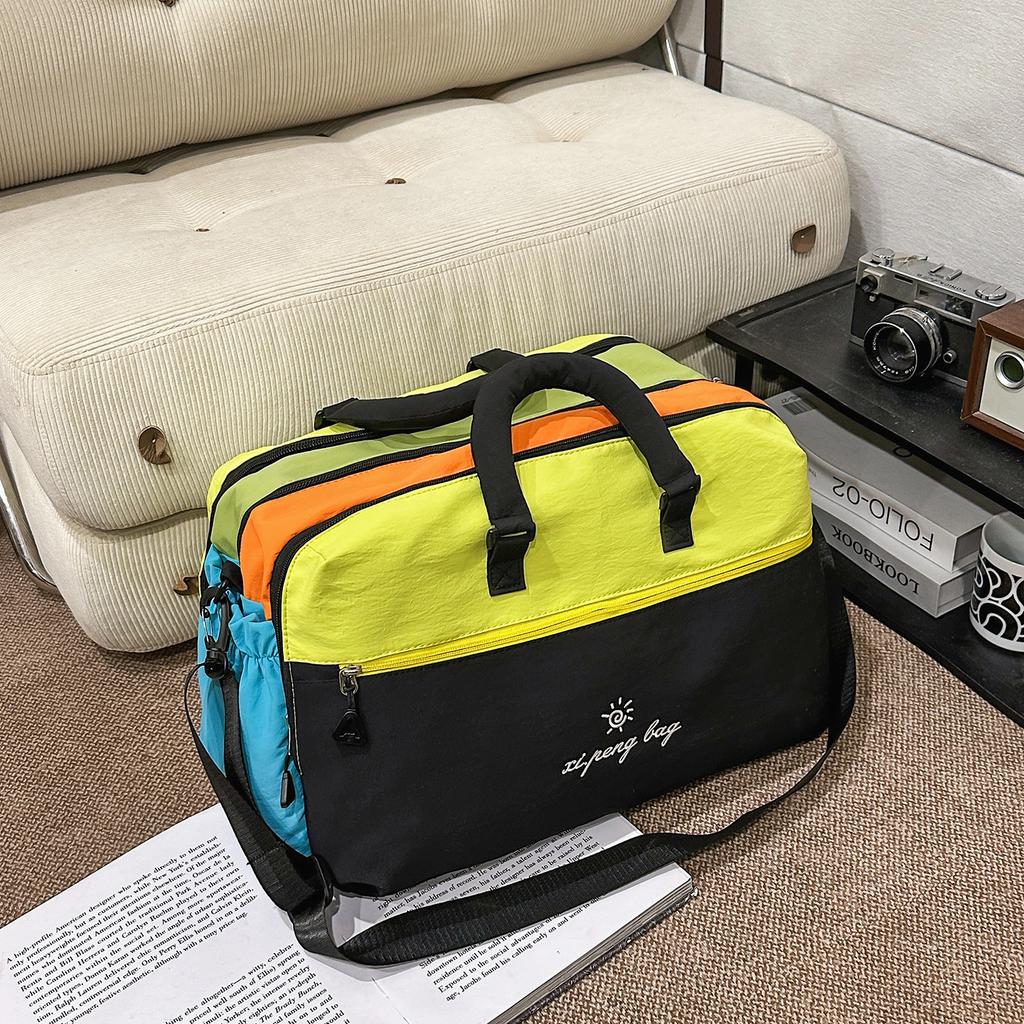 Stylish and Lightweight Hand-held Travel Bag for Women, Large-capacity Oblique Span Exercise, Yoga, Fitness Training, Going Out Storage, Duffel Bag