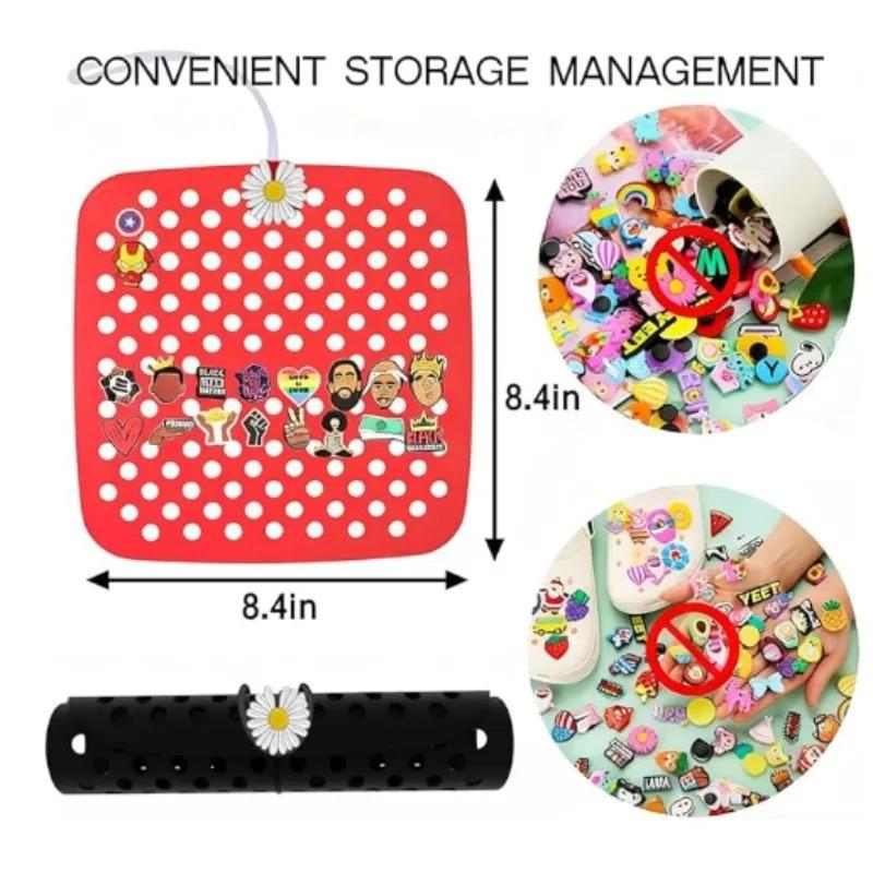 Practical Home Decoration Accessories Storage Network Creative Hole Shoes Storage Pad Convenient and Practical Home Supplies