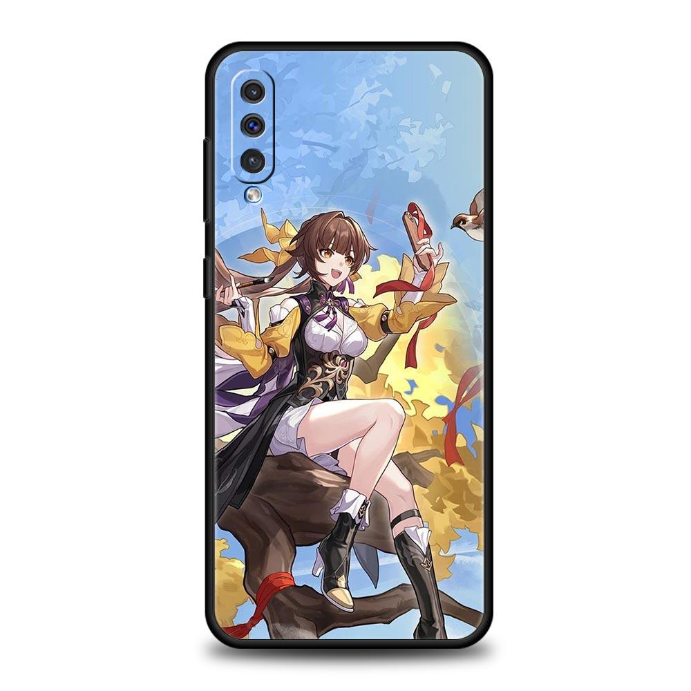 Honkai Star Rail Blade Jing Yuan Case For Samsung A52 A14 A50 A70 A30 A40 A20S A20E A02S A12 A22 A34 A42 A32 5G A54 A04s Cover