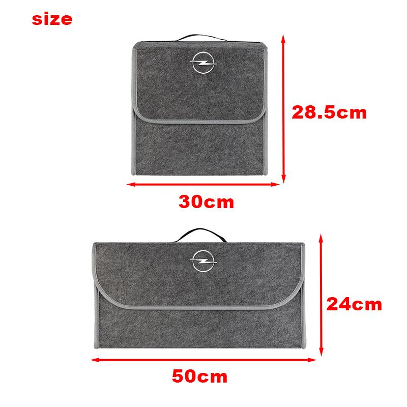 Auto Kofferraum Robuste Organizer Tasche Faltbares Fach für Opel Astra j Insignia Astra g Corsa Zafira b Mokka Vivaro Meriva