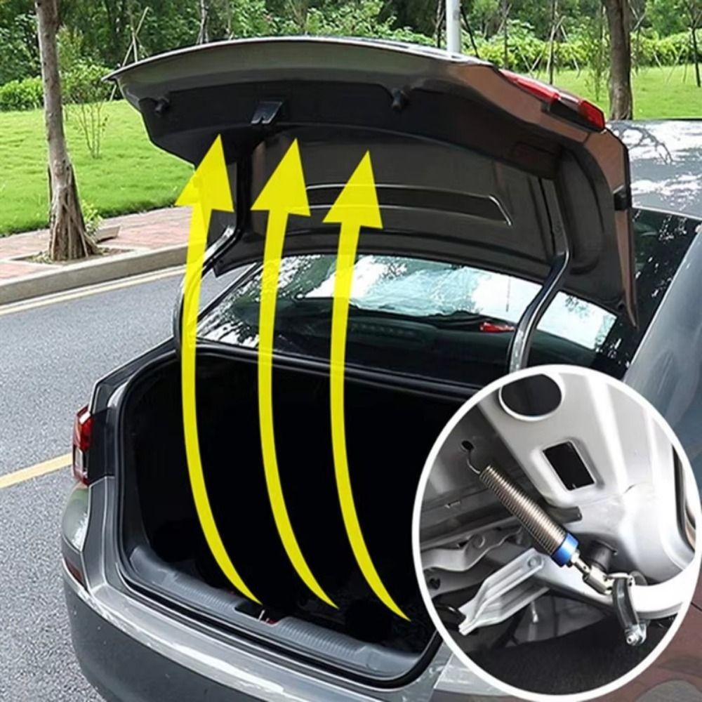 2/4Pcs Metal Springs Car Boot Lid Lifting Spring Clamp Trunk Lifter  Trunk Lid Automatically Open