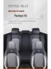 Universal 5-Seat Leather Car Cushion for Small Cars, All-Season Coverage